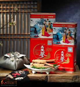 Hồng sâm củ khô 6 năm tuổi Han Sung Jung 300g của Hàn Quốc
